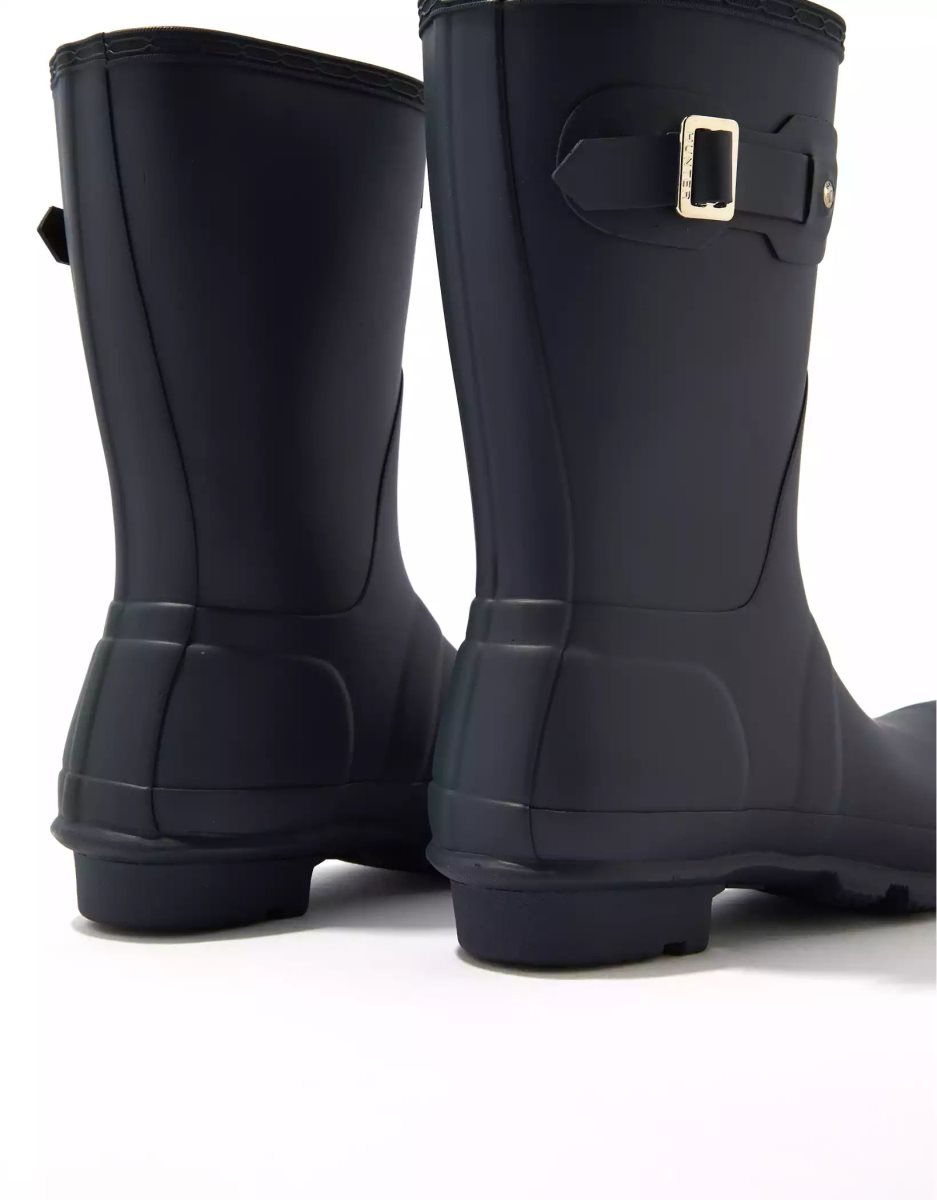 Bottes American Eagle Hunter Original Corta Rain Bleu Marine Femme | OVC-01936194